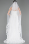 White Wedding Veil ABK06