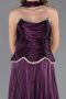 Long Purple Chiffon Evening Dress ABU6570