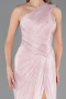 Long Powder Color Chiffon Prom Gown ABU6622