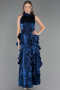 Long Navy Blue Evening Dress ABU6571