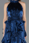 Long Navy Blue Evening Dress ABU6571