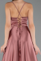 Long Onion Skin Satin Prom Gown ABU6573