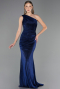 Long Navy Blue Evening Dress ABU6579