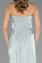 Long Mint Chiffon Prom Gown ABU6580