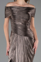 Long Mink Chiffon Evening Dress ABU6581