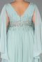 Long Mint Chiffon Formal Plus Size Dress ABU4638