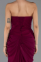 Long Plum Chiffon Evening Dress ABU6589