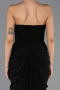 Long Black Chiffon Evening Dress ABU6589