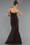 Long Brown Evening Dress ABU6374