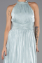 Long Mint Chiffon Prom Gown ABU6594