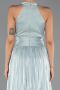 Long Mint Chiffon Prom Gown ABU6594
