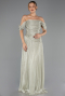 Long Mint Chiffon Prom Gown ABU6602