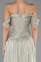 Long Mint Chiffon Prom Gown ABU6602