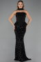 Long Black Mermaid Prom Dress ABU6620