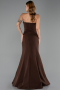 Long Brown Mermaid Evening Gown ABU6526