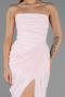 Long Powder Color Chiffon Evening Dress ABU6589