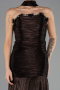 Long Brown Chiffon Prom Gown ABU6643