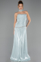 Long Mint Chiffon Prom Gown ABU6644