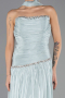 Long Mint Chiffon Prom Gown ABU6644