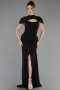 Long Black Evening Dress ABU6645