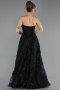 Long Black Evening Dress ABU6408
