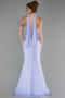 Long Lila Satin Evening Dress ABU6655