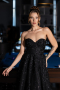 Long Black Evening Dress ABU6408