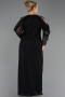 Long Black Formal Plus Size Dress ABU6658