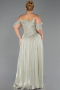 Long Mint Chiffon Plus Size Evening Gown ABU6603