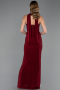 Long Burgundy Prom Gown ABU6657