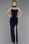 Long Navy Blue Prom Gown ABU6657
