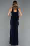 Long Navy Blue Prom Gown ABU6657