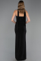 Long Black Prom Gown ABU6657