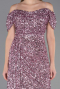Midi Powder Color Plus Size Cocktail Dress ABK2534
