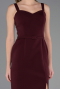 Midi Burgundy Party Dress ABK2688