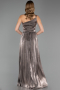 Long Mink Chiffon Prom Gown ABU6678