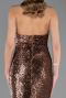 Long Copper Evening Dress ABU6680