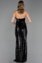 Long Black Evening Dress ABU6680