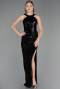 Long Black Evening Dress ABU6662
