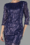 Purple Short Evening Dress ABK1599