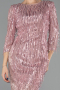 Short Powder Color Evening Dress ABK1599
