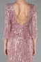 Short Powder Color Evening Dress ABK1599
