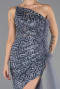Long Grey Evening Dress ABU4772