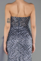 Long Grey Evening Dress ABU4772
