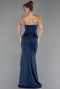 Long Navy Blue Prom Gown ABU6695