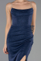 Long Navy Blue Prom Gown ABU6695