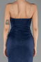Long Navy Blue Prom Gown ABU6695