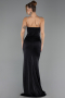 Long Black Prom Gown ABU6695