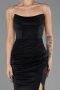 Long Black Prom Gown ABU6695