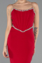 Midi Red Cocktail Dress ABK2702